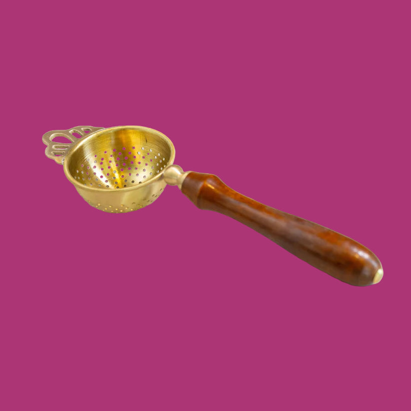 Heritage Brass Tea Strainer
