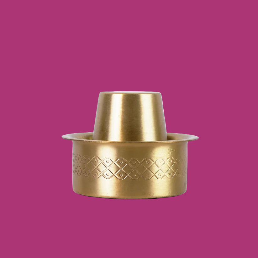 Heritage Brass Davara & Tumbler – Large Size