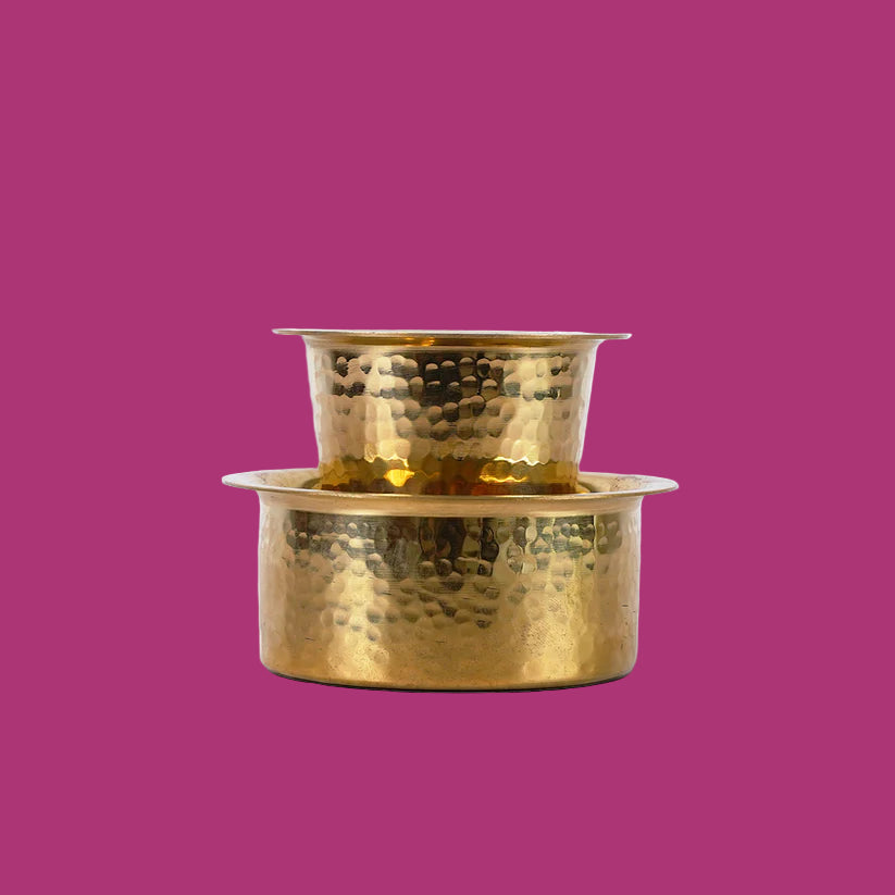 Heritage Brass Davara & Tumbler – Large Size