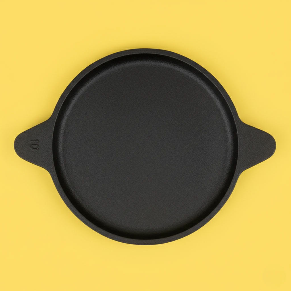 Cast Iron Concave Tawa – Naturally Seasoned