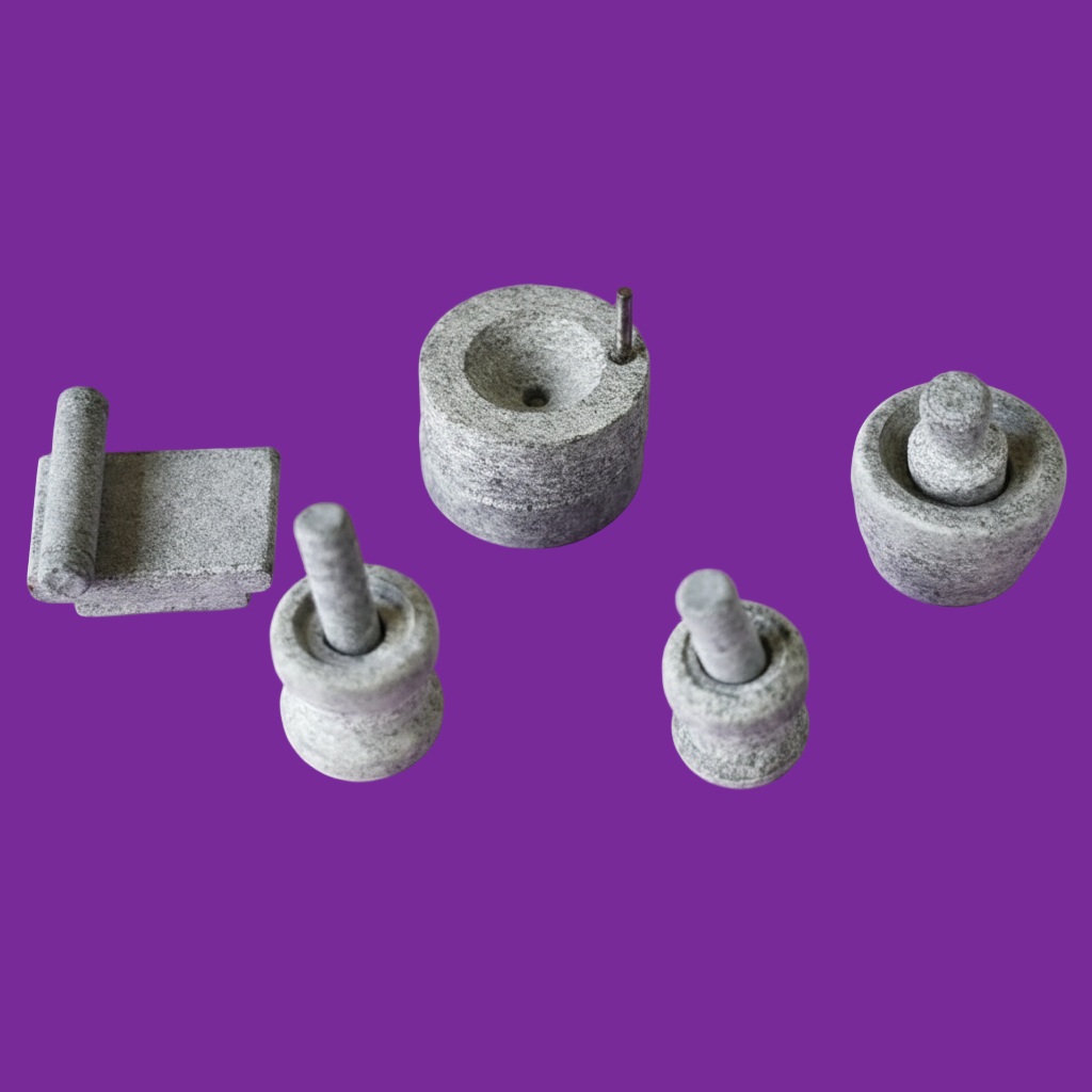 Heritage Choppu Set – Miniature Stone Kitchenware