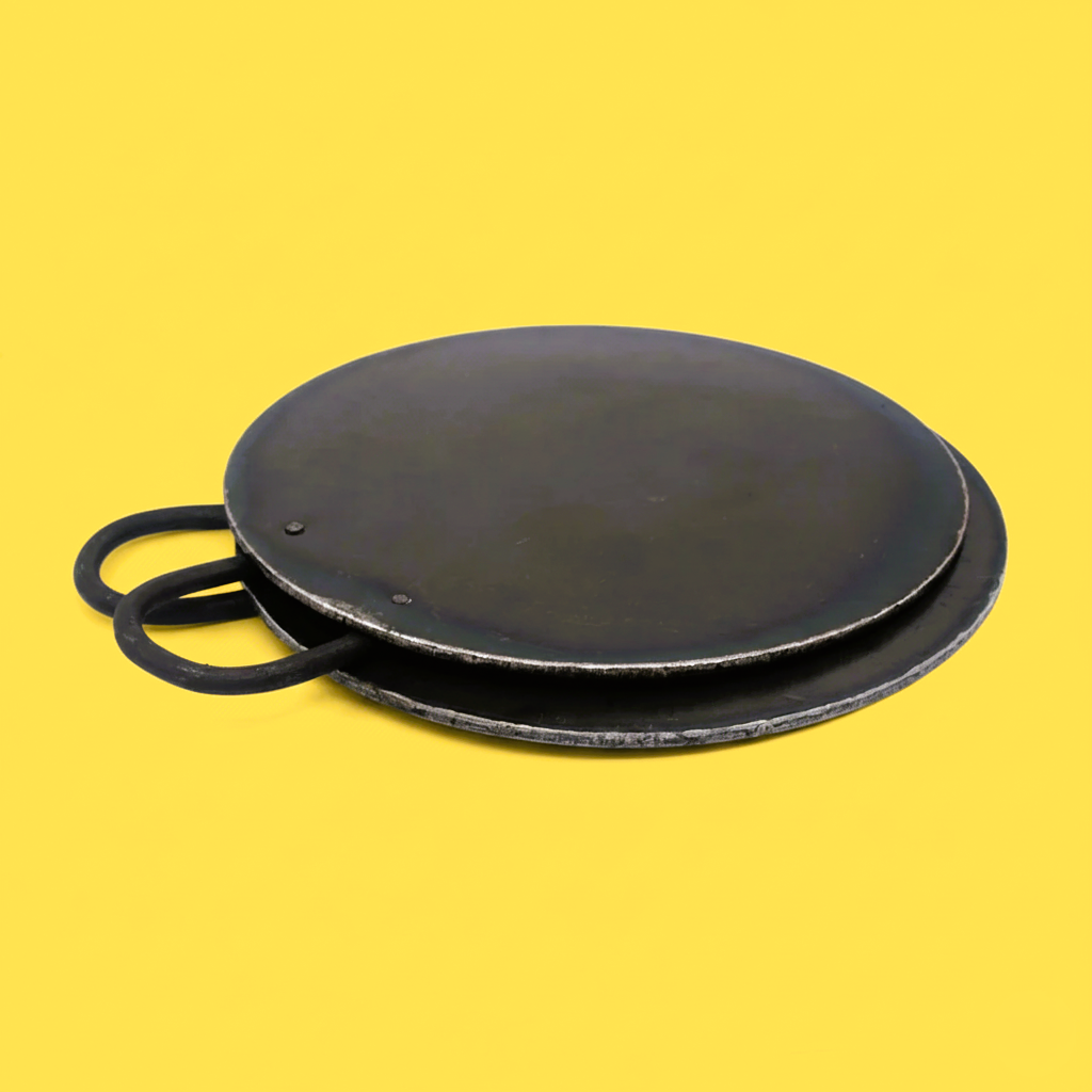 Flat Iron Dosa Tawa - Naturally Seasoned