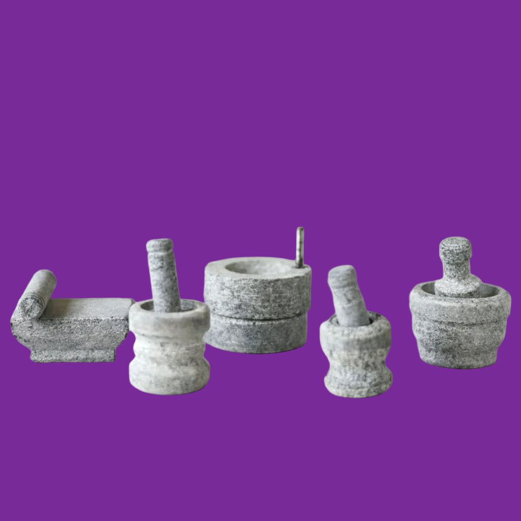 Heritage Choppu Set – Miniature Stone Kitchenware