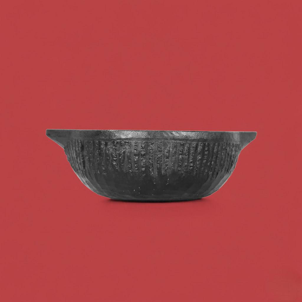 Soapstone Kadai - Naturally Seasoned