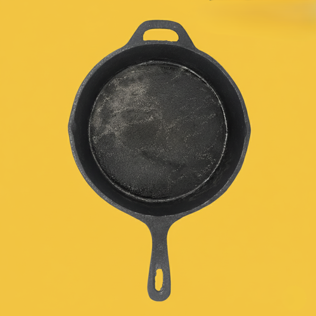 Cast Iron Skillet Naturally Seasoned
