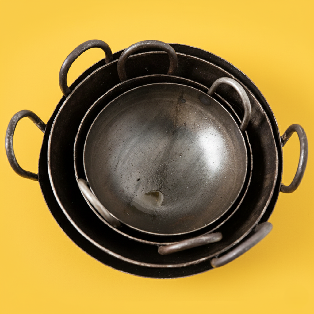 Iron Classic Kadai - Naturally Seasoned