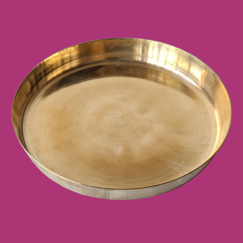 Heritage Kansa Thali plate