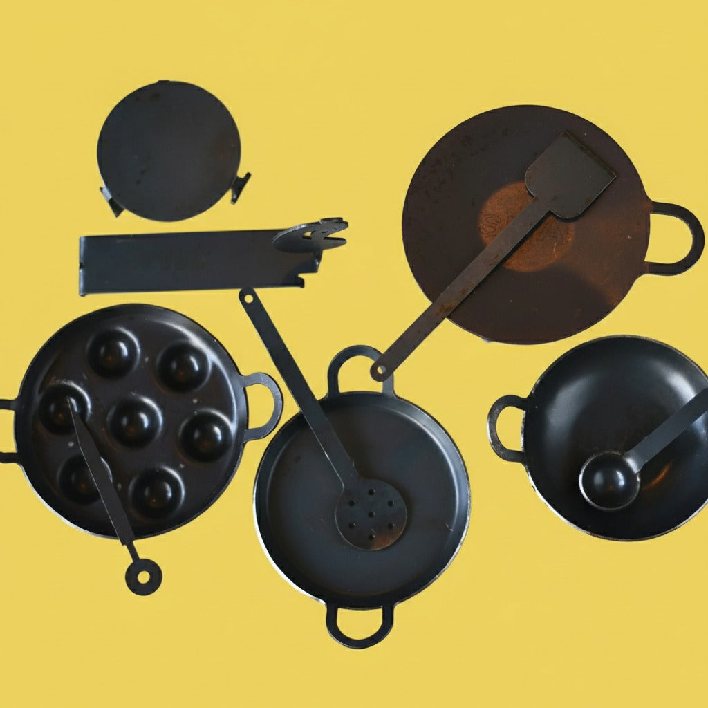 Iron Kitchen Miniature/ Choppu Saaman Set