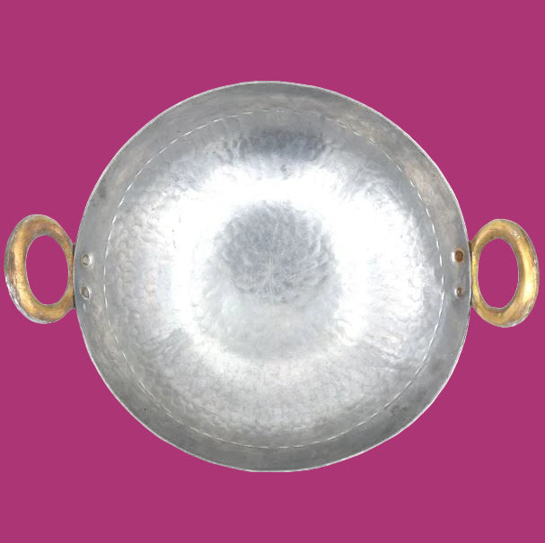 Heritage Brass Kadai – Classic Tin Finish