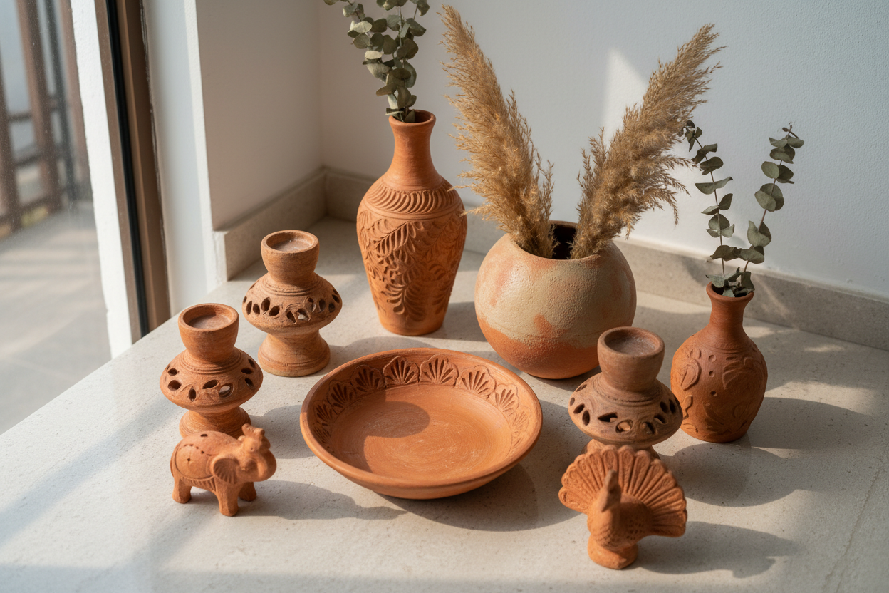 with home decor products